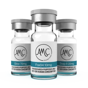 GLOW (70mg) / FOXO4-DRI (10mg) / SNAP 8 (20mg)